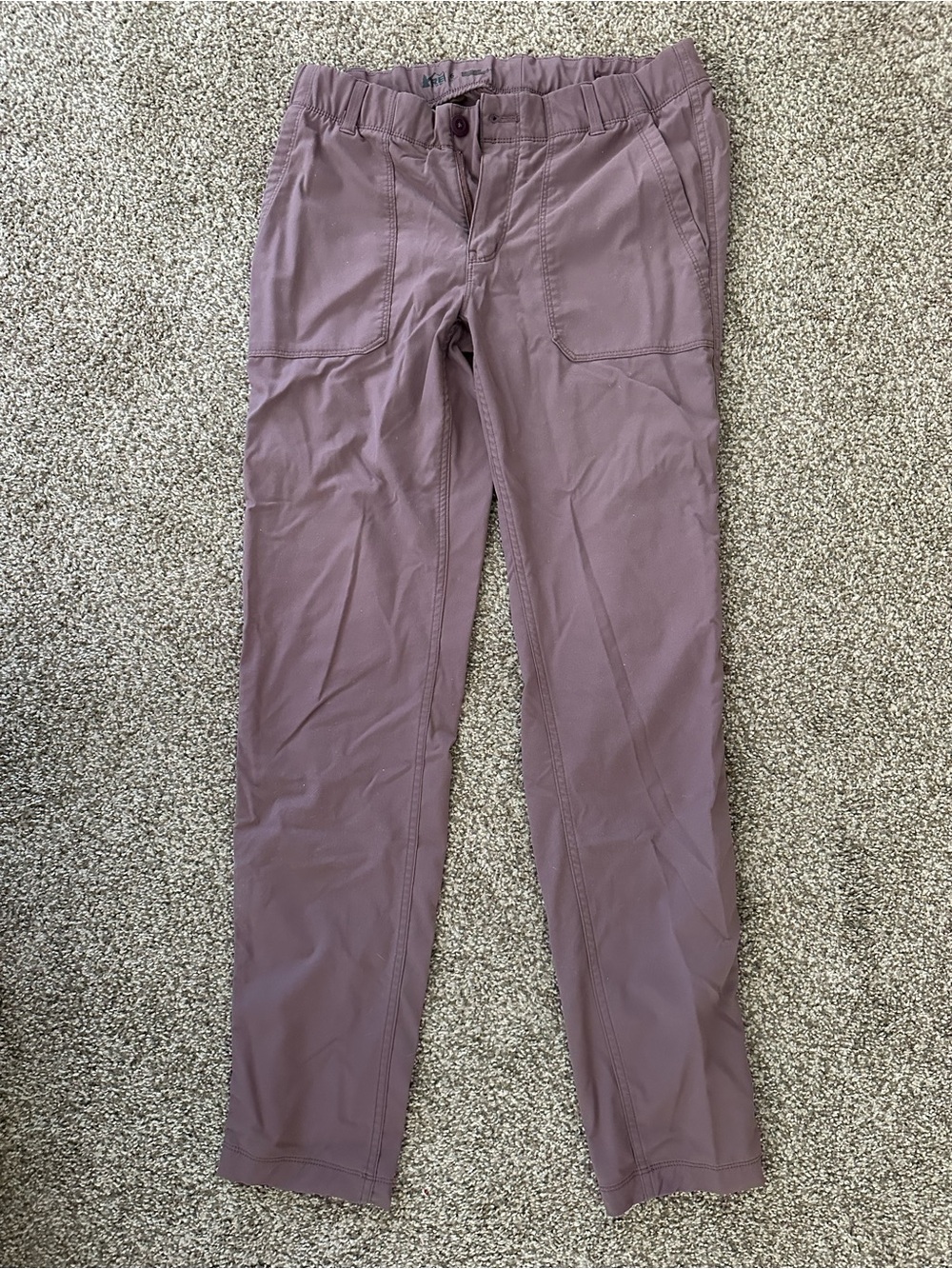 Women’s REI hiking pants in Mauve